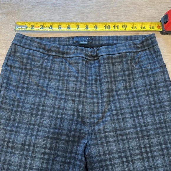 Women’s Sanctuary Dark Academia Goth Alt Plaid Pull On Ponte Pants - XL - Picture 9 of 10